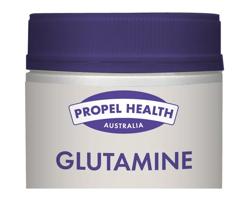 L-glutamine powder, Propel Health 300 g jar